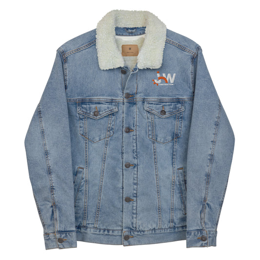 JHW Unisex denim jacket with Embroidery