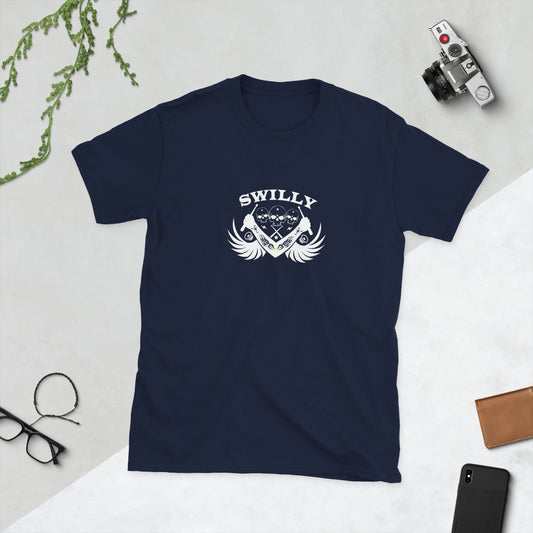 Swilly drummer logo Short-Sleeve Unisex T-Shirt